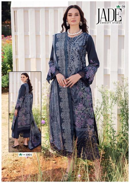 Jade Crimson Vol-10 - Karachi Dress Material  - Wholesale Catalog