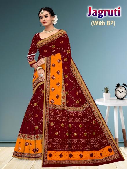 Jagruti – Cotton Saree - Wholesale Catalog