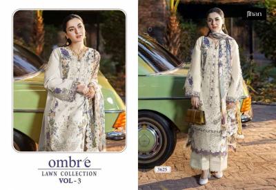 Jihan Ombre Lawn Vol 3 Catalog Chiffon Dupatta pakistani ladies suits 2025