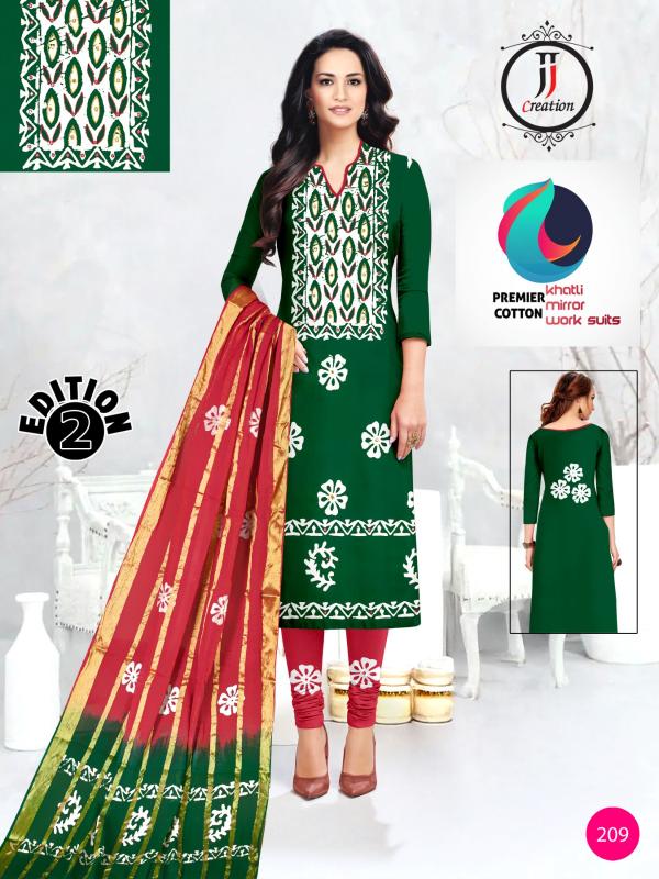 JJ Premier Vol-02 - Dress Material  - Wholesale Catalog