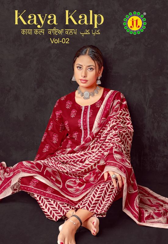 JT Kaya Kalp Vol-2 – Kurti Pant With Dupatta - Wholesale Catalog