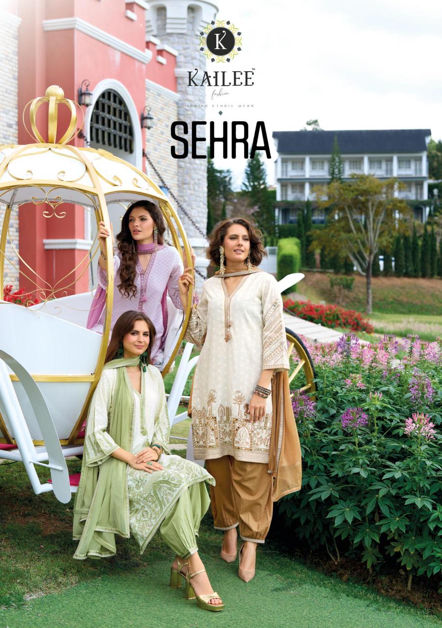 Kailee Fashion Sehra catalog top kurti india