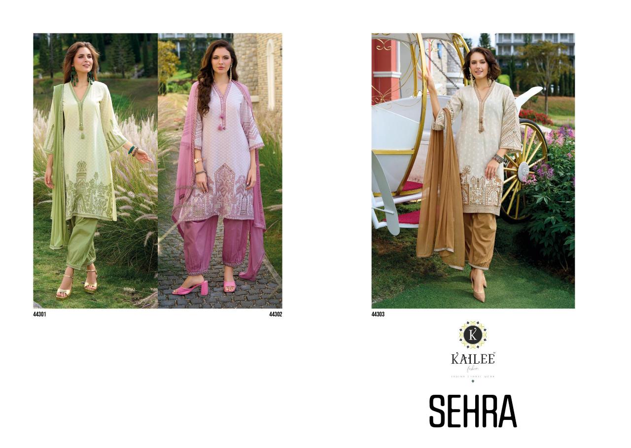Kailee Fashion Sehra catalog top kurti india