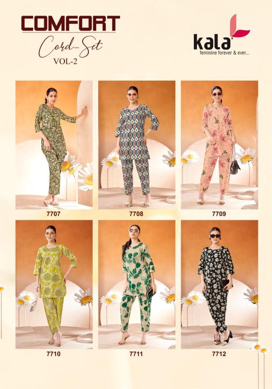 Kala Comfort Vol-2 – Cord Set - Wholesale Catalog