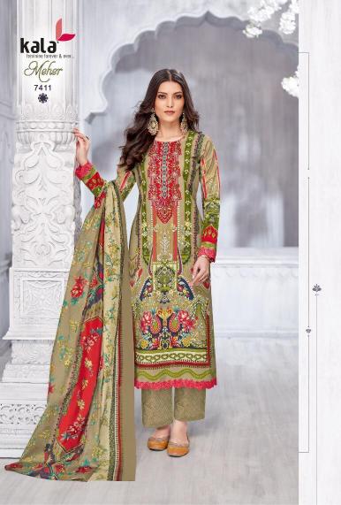 Kala Meher Vol-11 – Dress Material - Wholesale Catalog