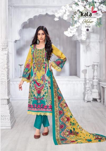 Kala Meher Vol-11 – Dress Material - Wholesale Catalog