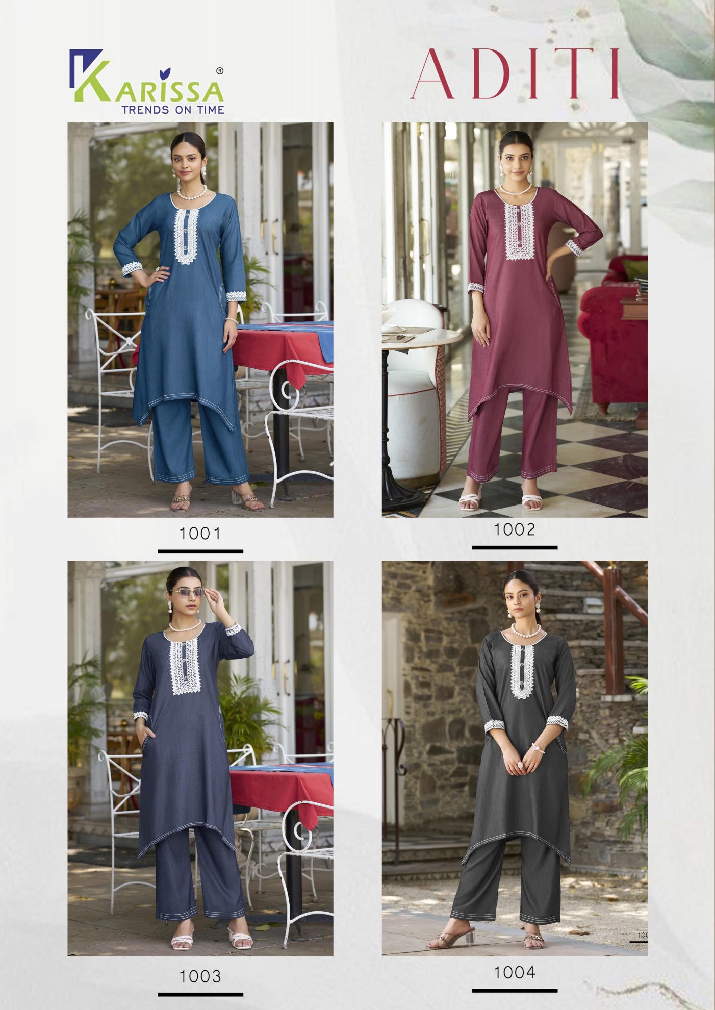 Karissa Aditi Catalog kurtis manufacturer in jaipur