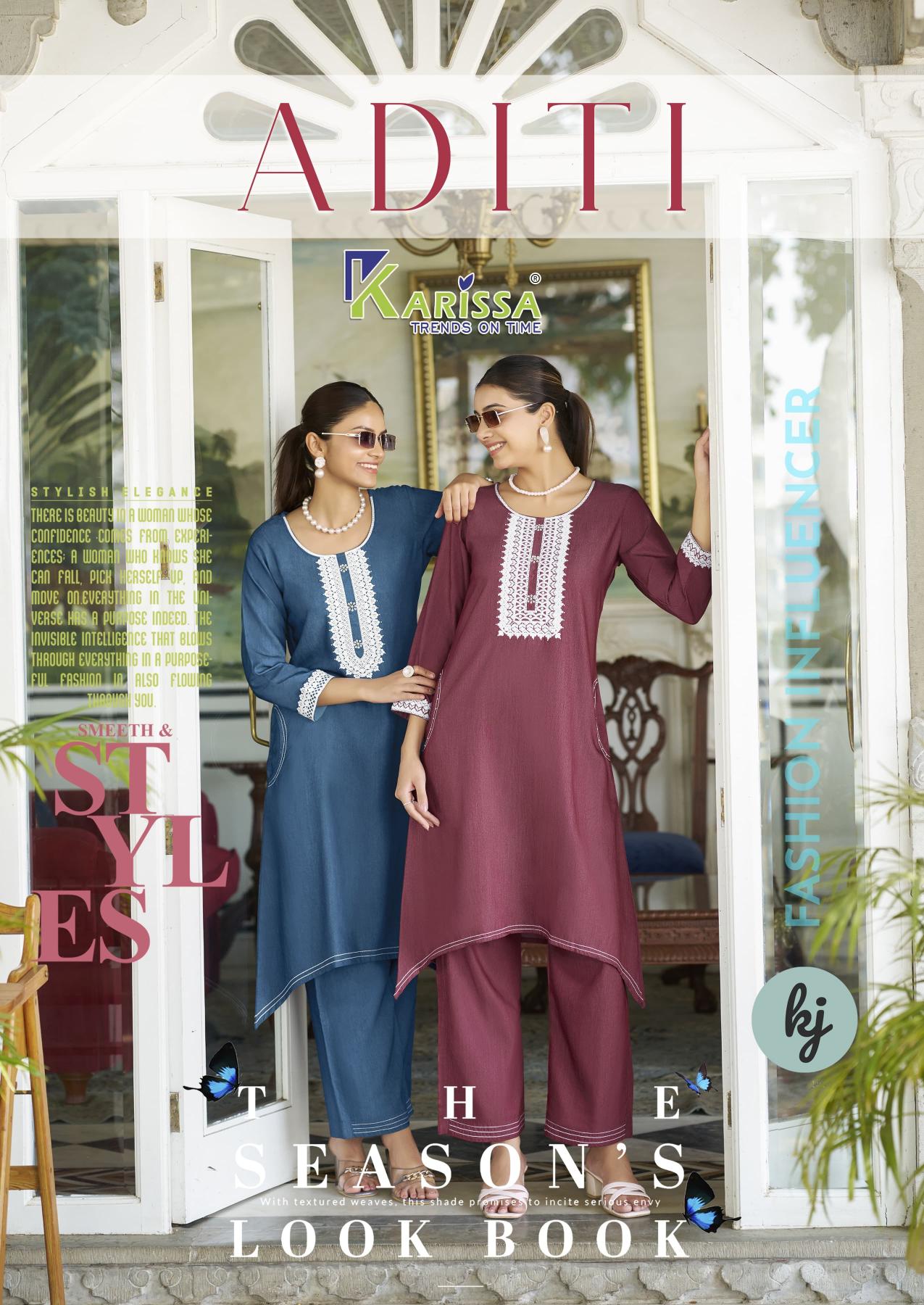 Karissa Aditi Catalog kurtis manufacturer in jaipur