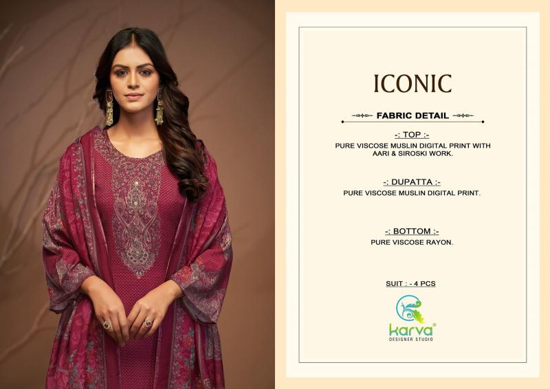 Karva Iconic catalog wholesale salwar kameez in burrabazar