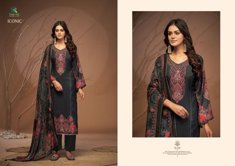 Karva Iconic catalog wholesale salwar kameez in burrabazar