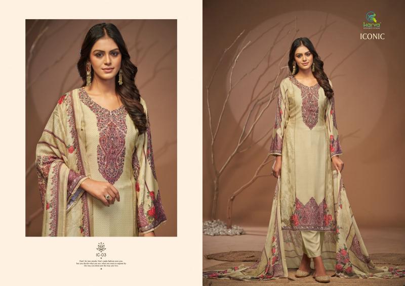Karva Iconic catalog wholesale salwar kameez in burrabazar