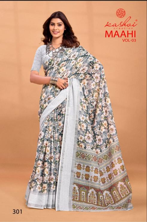 Kashvi Maahi Vol 3 catalog saree exotica surat
