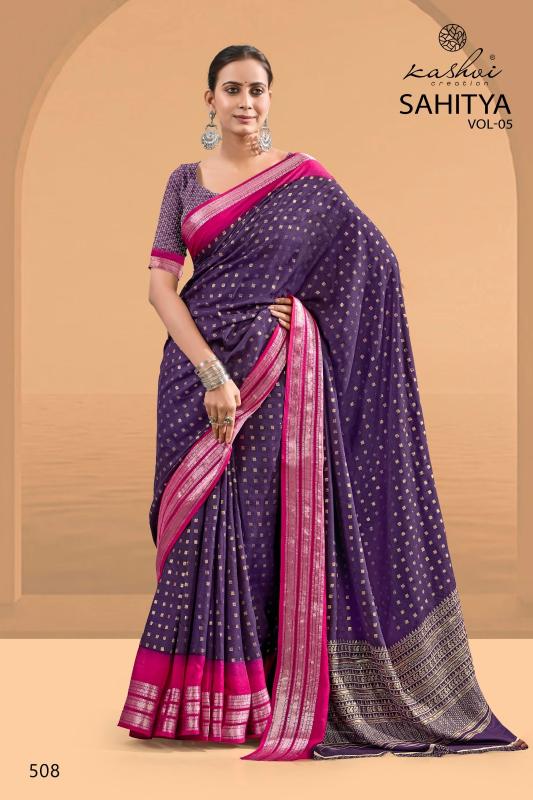 Kashvi Sahitya Vol 5 catalog surat online shopping sarees