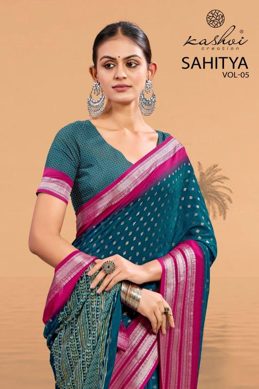 Kashvi Sahitya Vol 5 catalog surat online shopping sarees