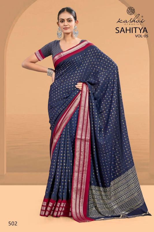 Kashvi Sahitya Vol 5 catalog surat online shopping sarees