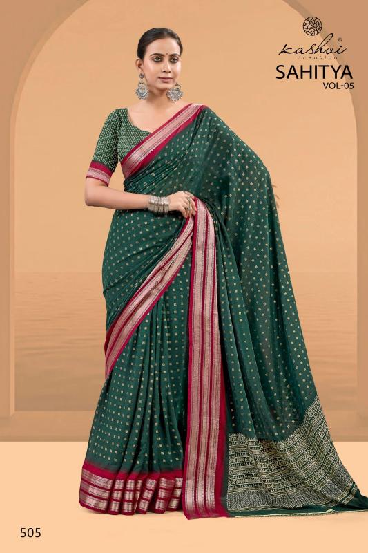 Kashvi Sahitya Vol 5 catalog surat online shopping sarees