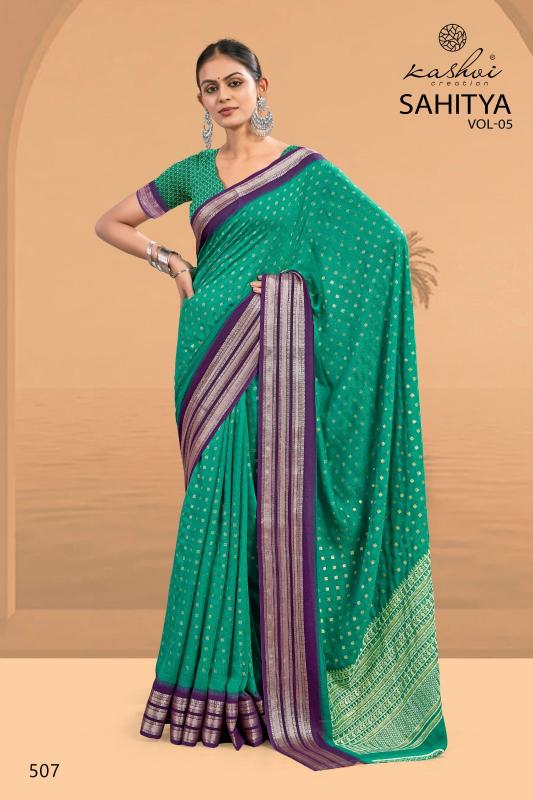 Kashvi Sahitya Vol 5 catalog surat online shopping sarees