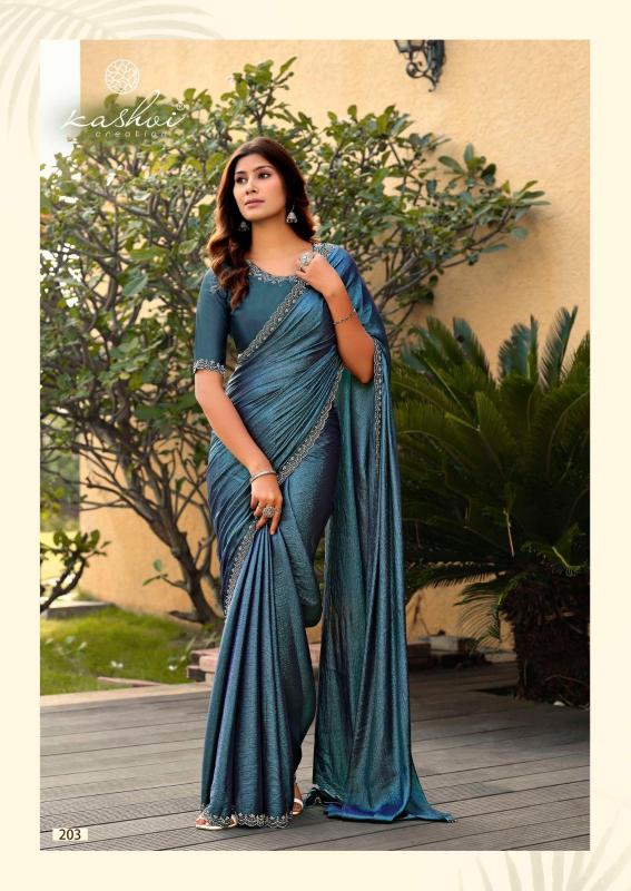 Kashvi Sapphire vol 2 catalog saree exotica surat gujarat