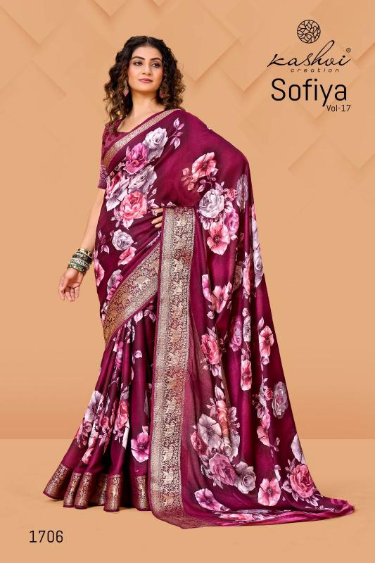 Kashvi Sofiya Vol 17 Catalog surat fancy saree market