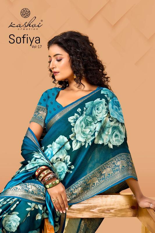 Kashvi Sofiya Vol 17 Catalog surat fancy saree market