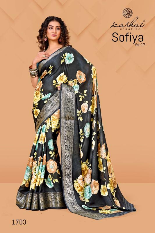 Kashvi Sofiya Vol 17 Catalog surat fancy saree market