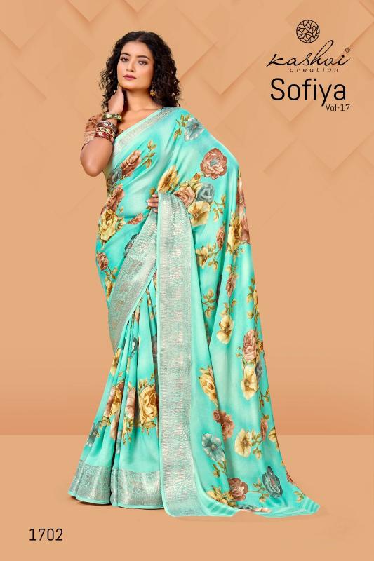 Kashvi Sofiya Vol 17 Catalog surat fancy saree market
