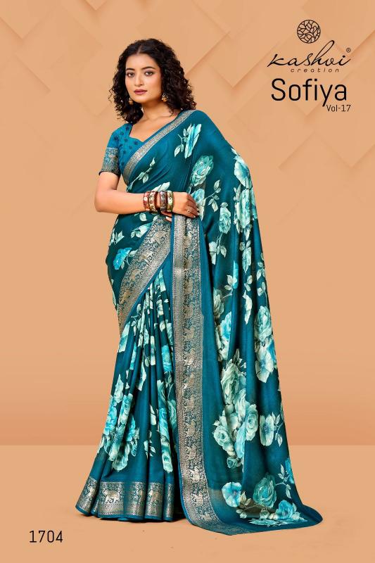 Kashvi Sofiya Vol 17 Catalog surat fancy saree market