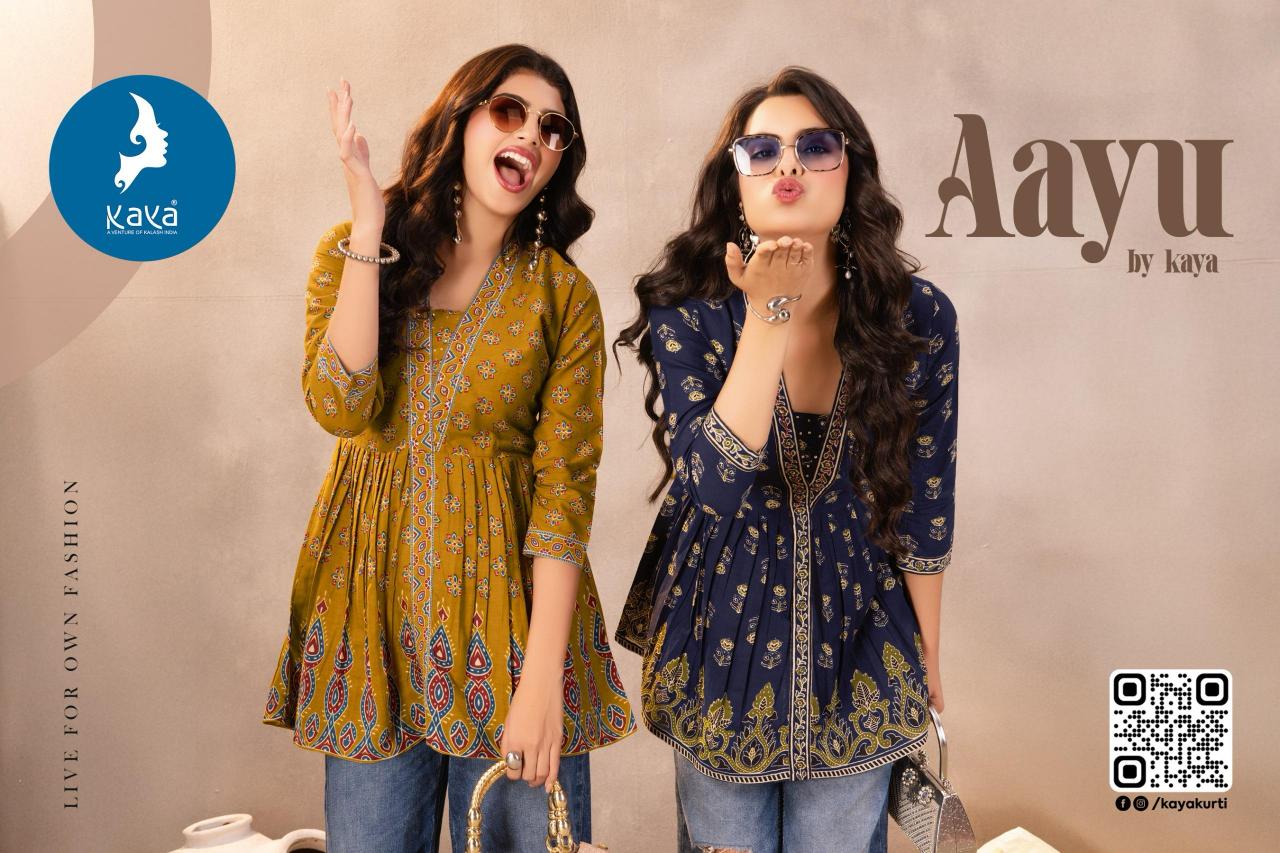 Kaya Aayu Catalog indian kurti tops