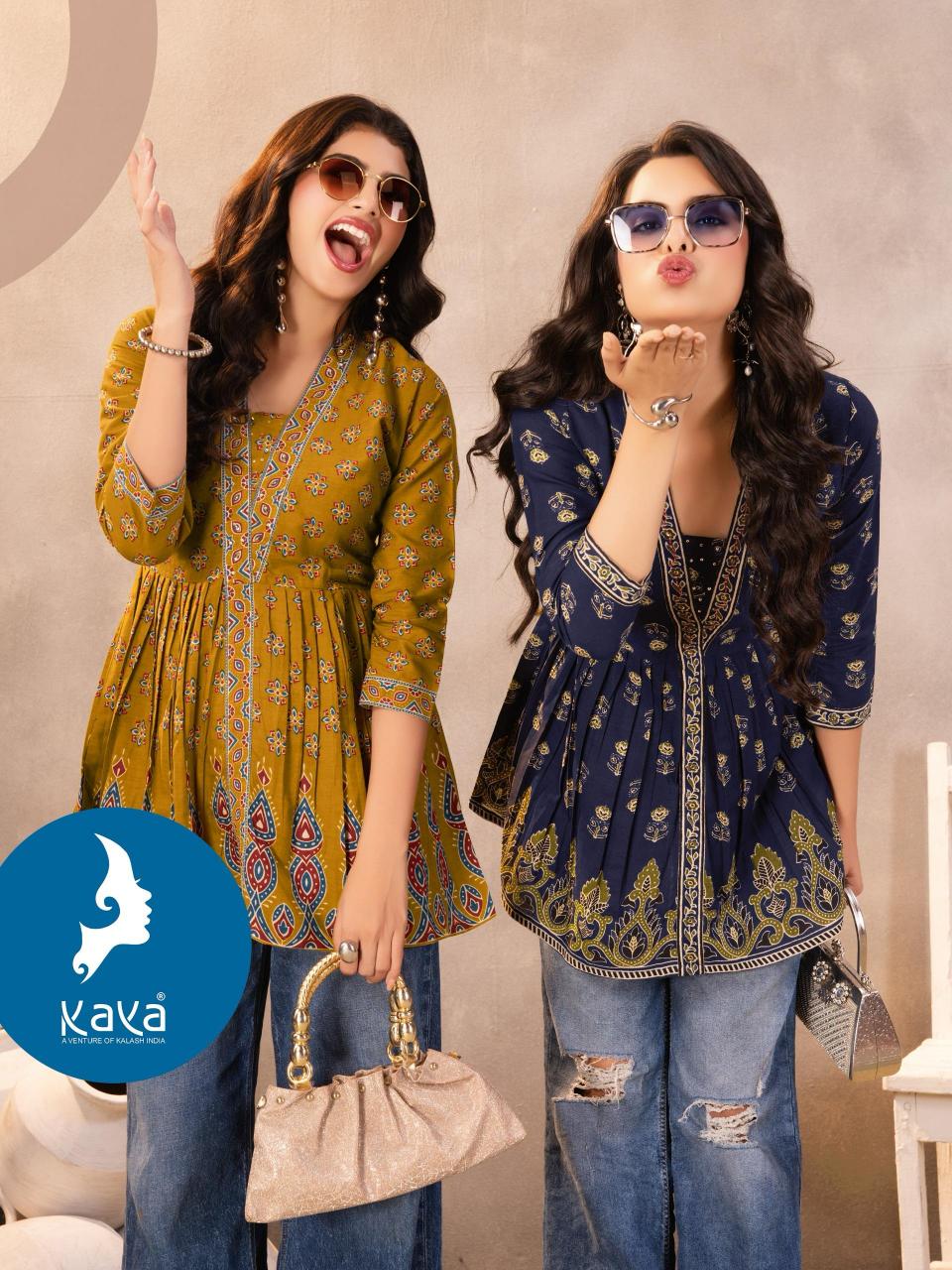Kaya Aayu Catalog indian kurti tops
