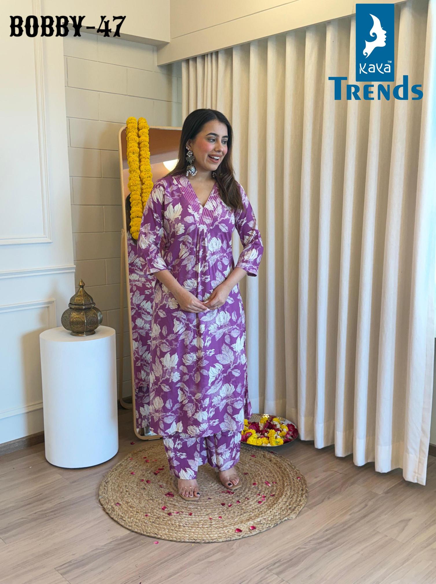 Kaya Bobby 45 TO 50 Catalog combo luxury co ord sets