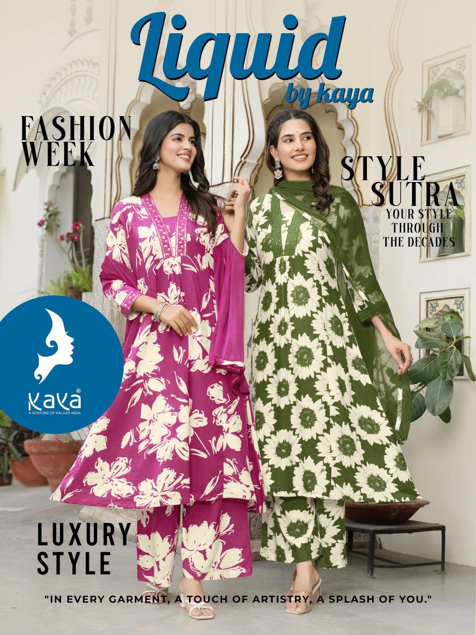 Kaya Liquid catalog jaipuri kurtis wholesale market