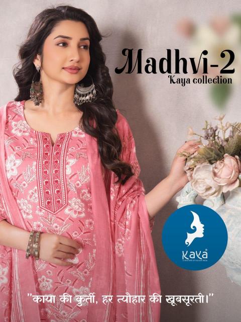 Kaya Madhvi vol 2 catalog cotton kurtis manufacturers in jaipur