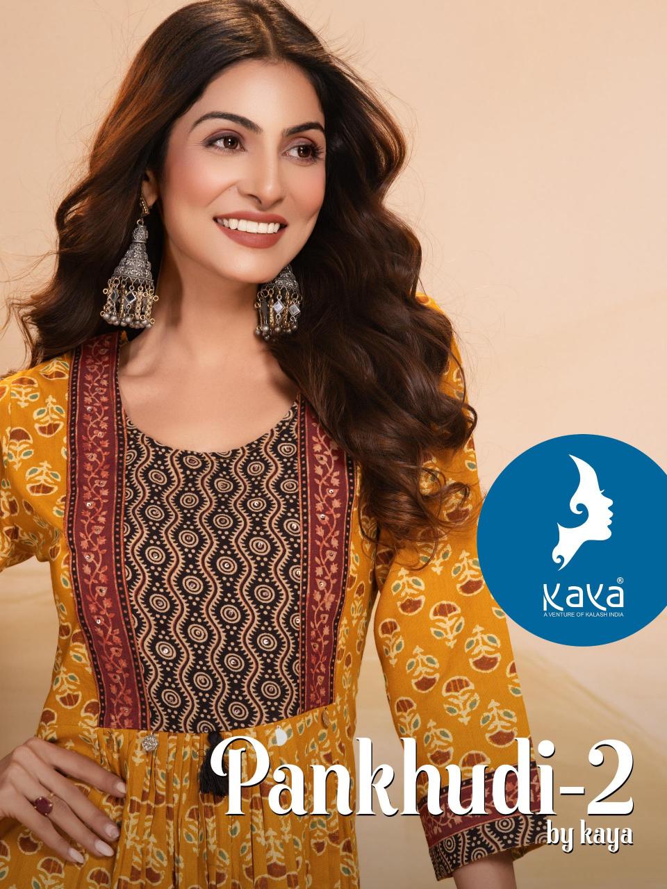 Kaya Pankhudi vol 2 Catalog anarkali kurti online shopping india