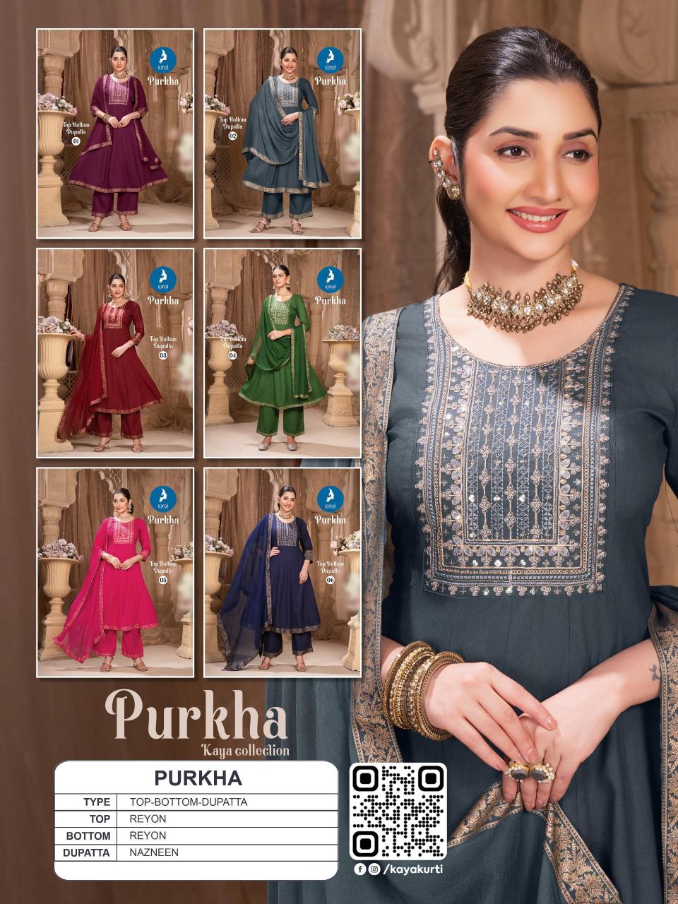 Kaya Purkha Catalog best kurtis online in india