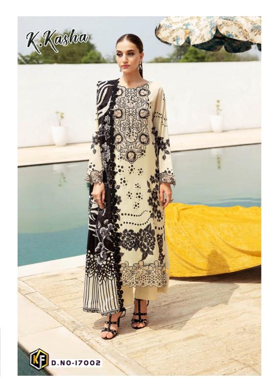 Keval K.Kasha Vol-17 – Karachi Dress Material - Wholesale Catalog
