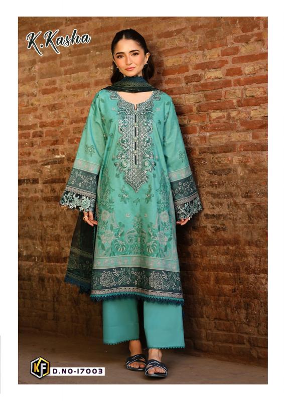 Keval K.Kasha Vol-17 – Karachi Dress Material - Wholesale Catalog