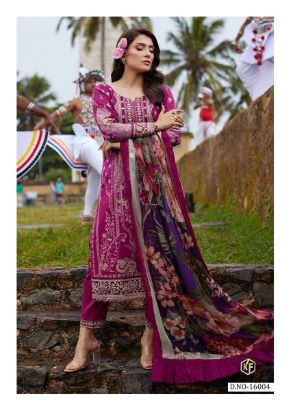 Keval Maryum & Maria Vol-16 – Pakistani Karachi Readymade Kurti Pant With Dupatta - Wholesale Catalog