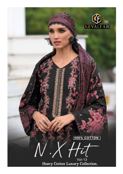 Keval Nx Hit Vol-13 – Karachi Dress Material - Wholesale Catalog