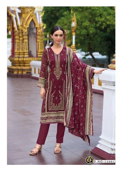 Keval Nx Hit Vol-13 – Karachi Dress Material - Wholesale Catalog