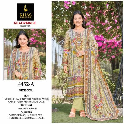Khas 4452 catalog pakistani wholesale suits franchises