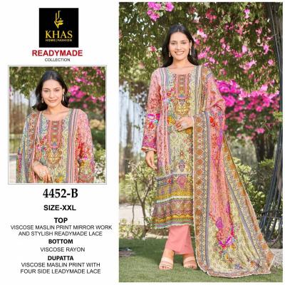 Khas 4452 catalog pakistani wholesale suits franchises