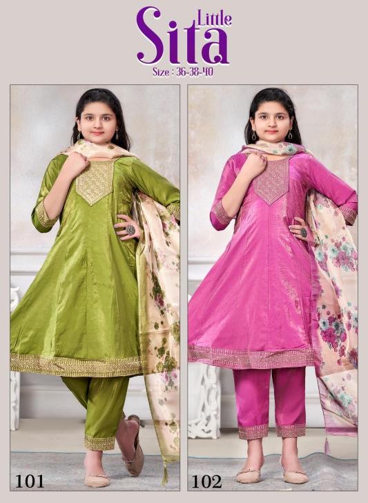 Ki Dress Little Sita Catalog kids wear wholesale dealers