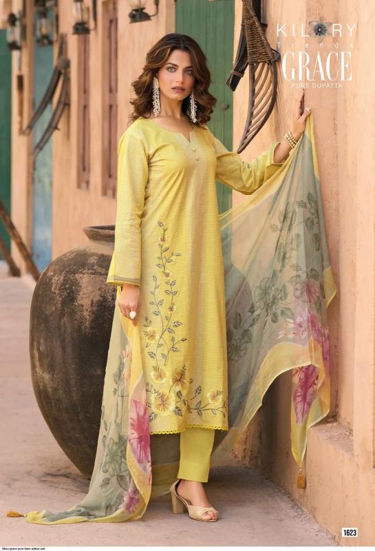 Kilory Grace catalog unstitched salwar kameez wholesalers