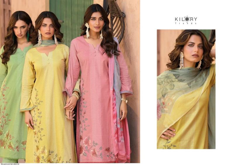 Kilory Grace catalog unstitched salwar kameez wholesalers