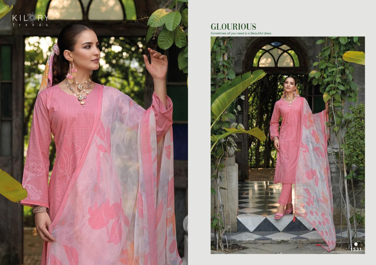Kilory Summer Mous catalog ludhiana design salwar kameez wholesale exporter