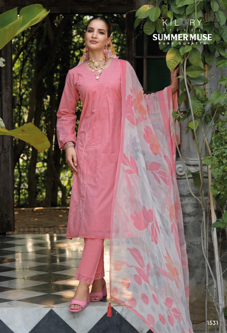 Kilory Summer Mous catalog ludhiana design salwar kameez wholesale exporter
