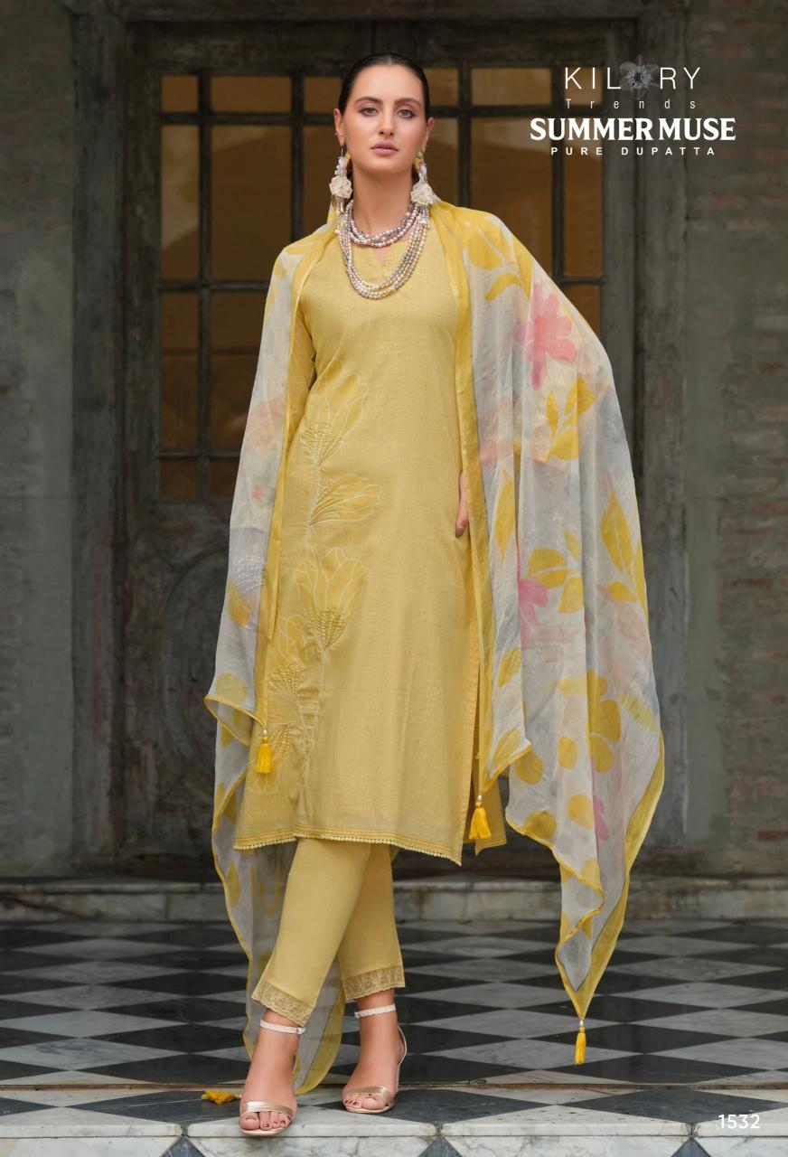 Kilory Summer Mous catalog ludhiana design salwar kameez wholesale exporter