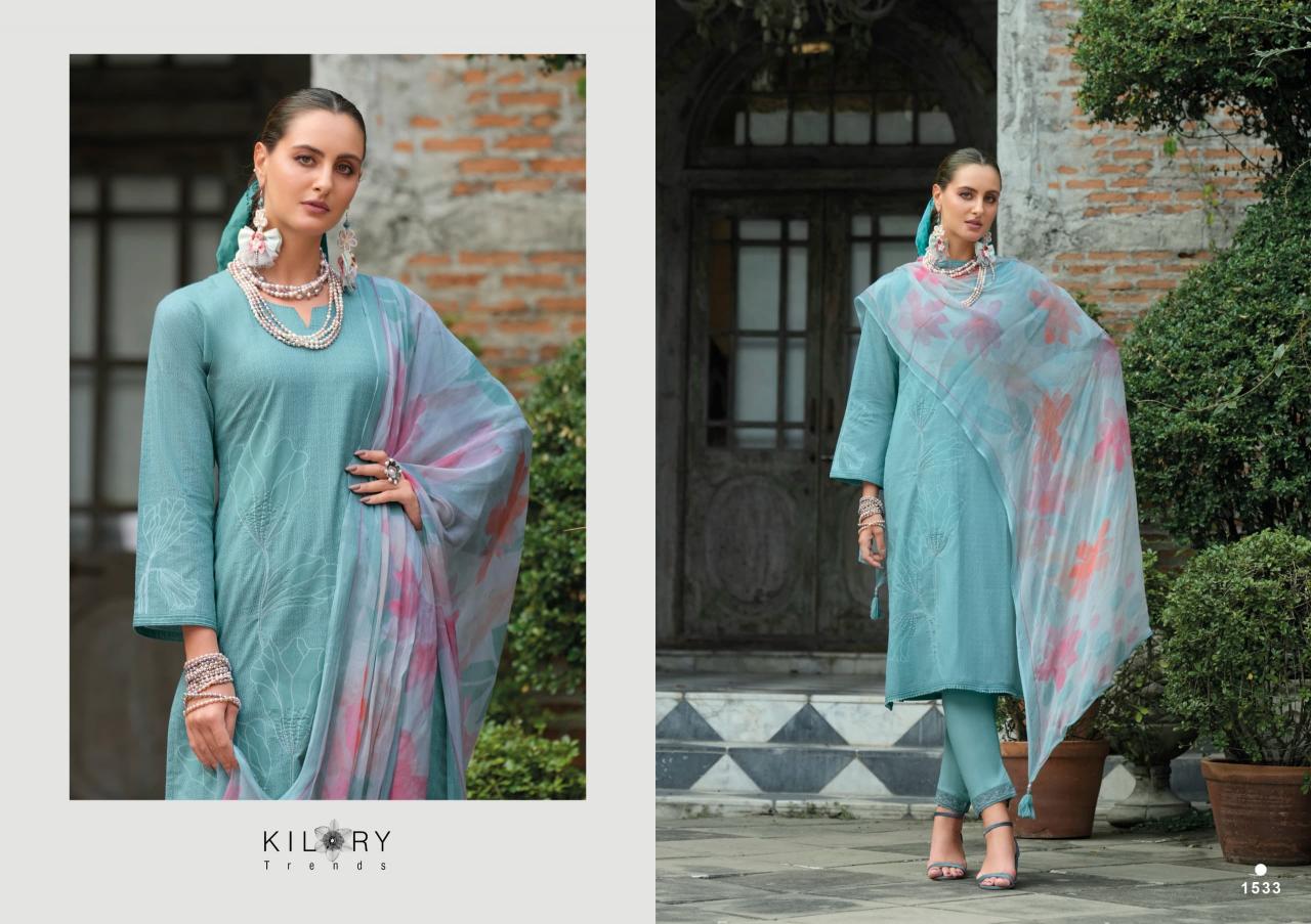 Kilory Summer Mous catalog ludhiana design salwar kameez wholesale exporter
