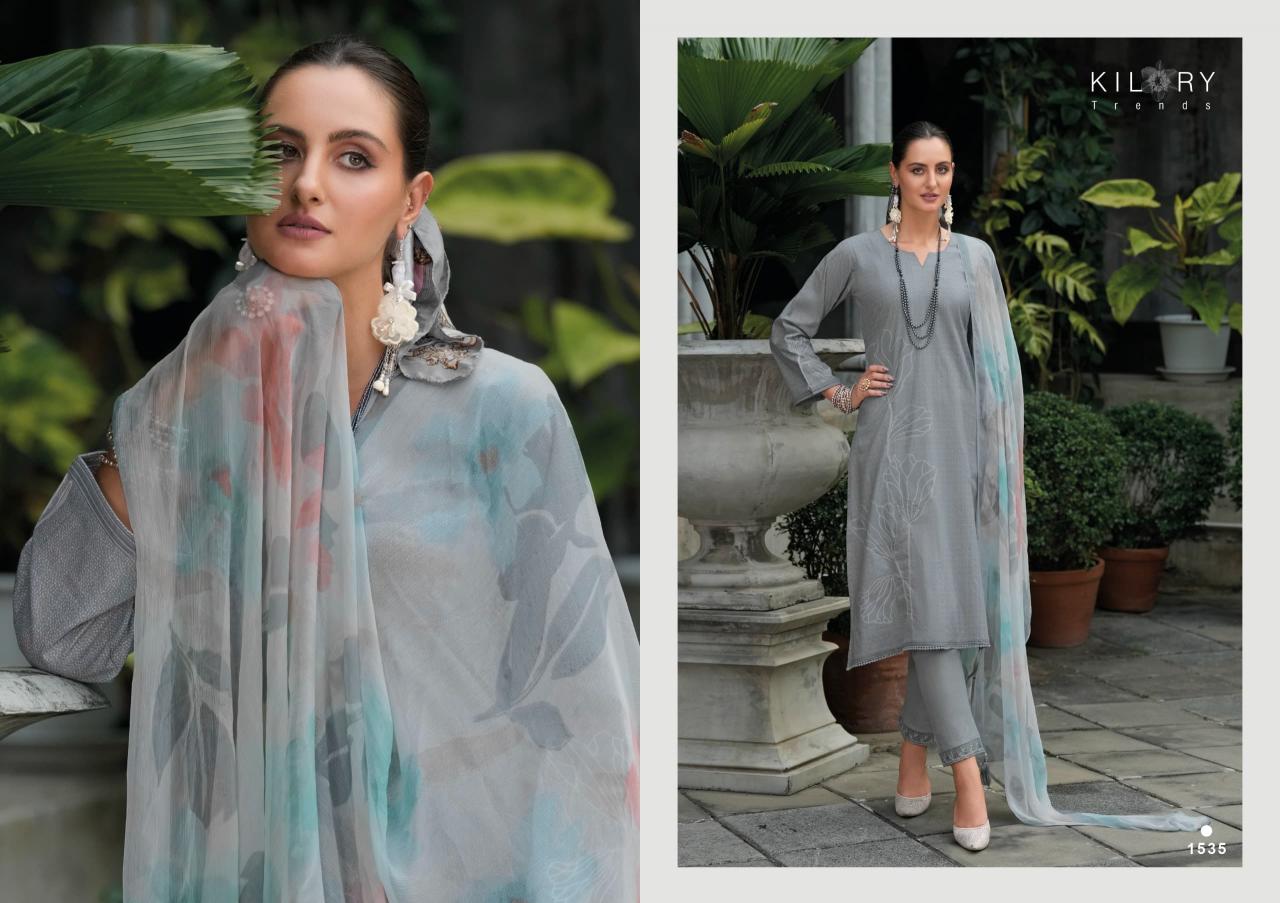 Kilory Summer Mous catalog ludhiana design salwar kameez wholesale exporter