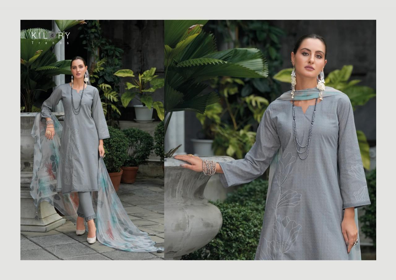 Kilory Summer Mous catalog ludhiana design salwar kameez wholesale exporter